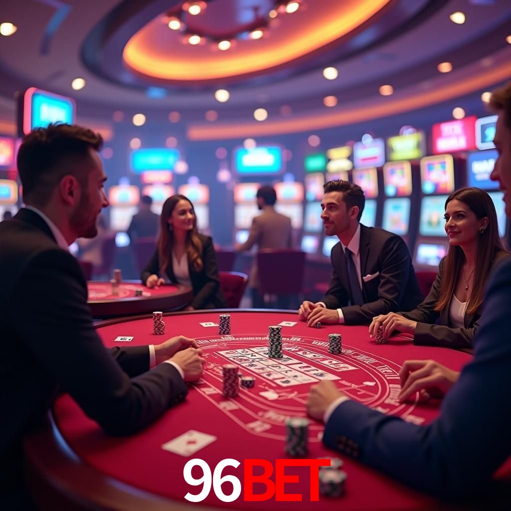 A Experiência Imersiva dos Cassinos Ao Vivo no 96bet